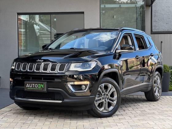 JEEP COMPASS 2.0 16V FLEX LIMITED AUTOMÁTICO JEEP COMPASS 2.0 16V FLEX LIMITED AUTOMÁTICO